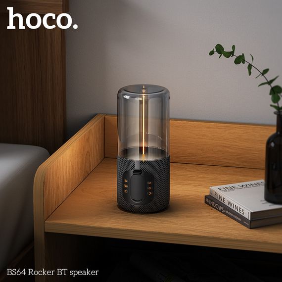 Портативна колонка HOCO BS64 Rocker BT speaker Gray | Зображення 3