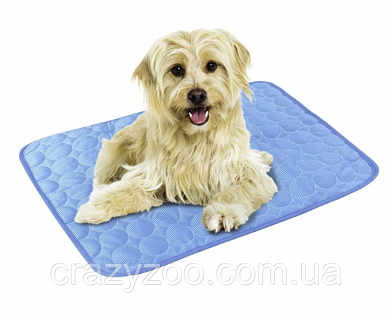 Охолоджуючий килимок для собак і котів Nobby Light Cooling Mat Блакитний S 50x40 см 61010 | Зображення 1