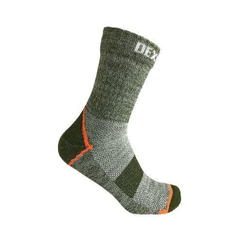 Шкарпетки водонепроникні Dexshell Terrian Walking Ankle, p-p S, зелені | Зображення 1