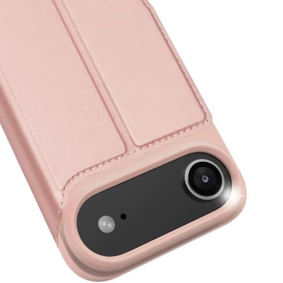 Чохол-книжка Dux Ducis з кишенею для візиток для Apple iPhone 17 Air (6.5") Rose Gold | Зображення 5
