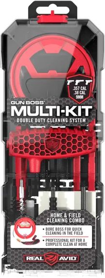 Набір для чищення Real Avid Gun Boss Multi-Kit - .357CAL/.38CAL/9 мм