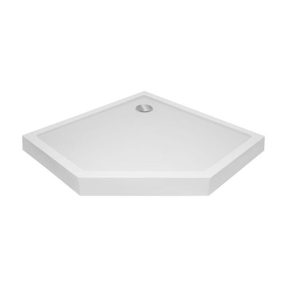Душевой поддон Qtap Diamond 301112 100x100x12 см + сифон
