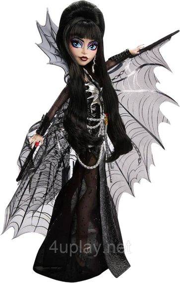 Колекційна лялька Ельвіра володарка темряви Mattel Monster High Skullector Elvira Mistress of The Dark | Зображення 2