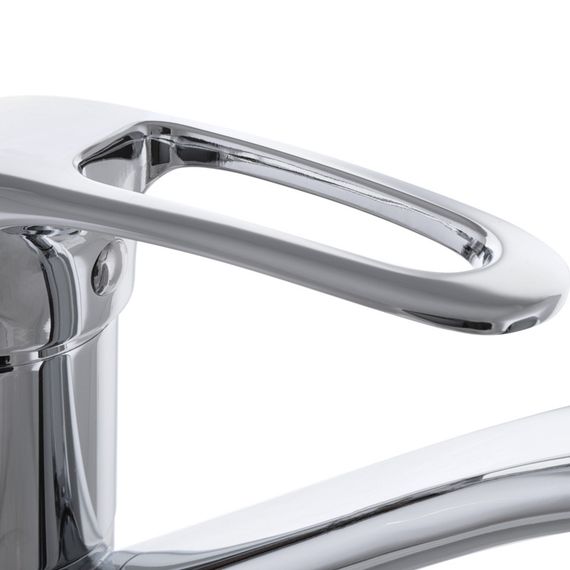 Змішувач для умивальника Haiba Cosmos 555 (15 см) (HB0794) | Зображення 2