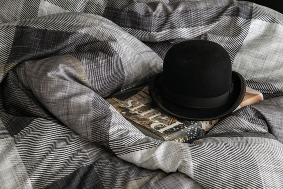 Комплект постільної білизни Issimo Digital Satin 200х220 см Dunloe Black | Зображення 3