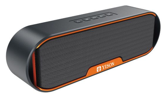 Портативна колонка Yison H4 10Вт USB, AUX, FM, Bluetooth чорна (ЦУ-00034280) | Зображення 3