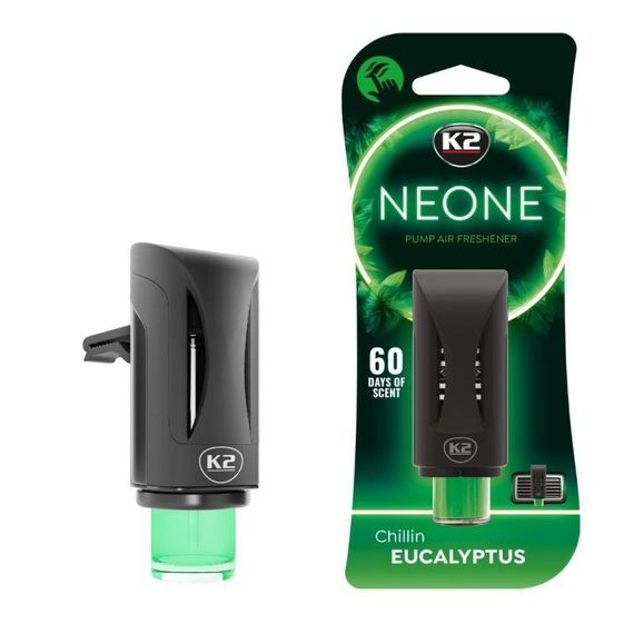 Ароматизатор для салону авто К2 Neone Евкаліпт 70 г (V374) | Зображення 1