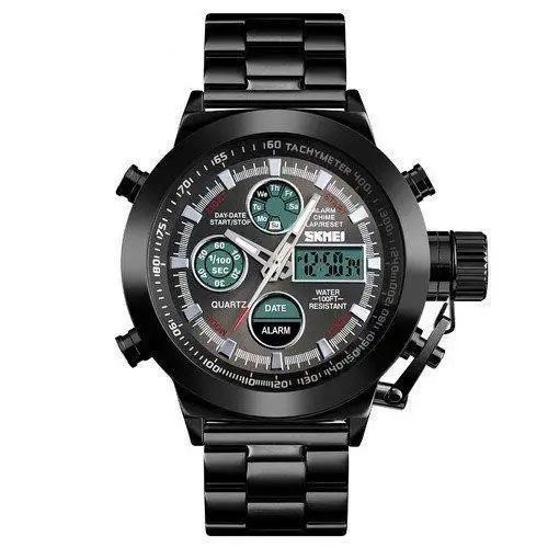 Наручний годинник skmei електронний SKMEI 1515BK BLACK, Оригінальний чоловічий годинник, Годинник MU-577 для чоловіка | Зображення 2