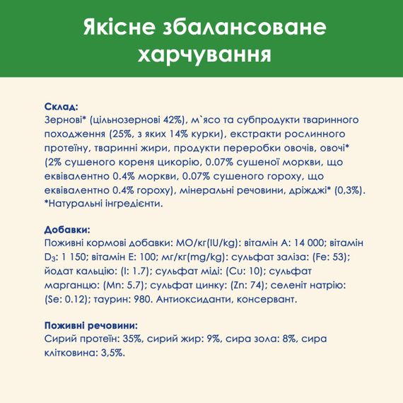 Сухой корм для стерилизованных котов с курицей Cat Chow Sterilized Chicken 1.5 кг | Зображення 7