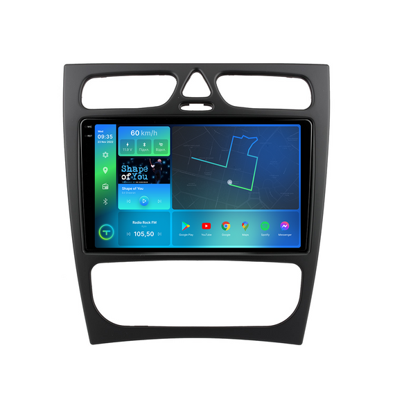 Штатна магнітола Torssen 2K Mercedes C-klasse (W203) 2000-2004 F9432 4G Carplay DSP | Зображення 1