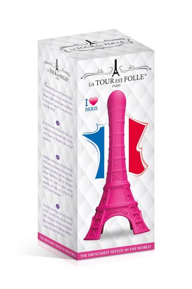 Дилдо La Tour Est Folle Paris Pink Sex Aura | Зображення 1