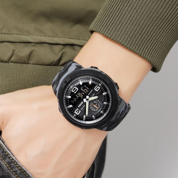 Skmei 1655CMGYBK Camo Grey-Black | Зображення 2
