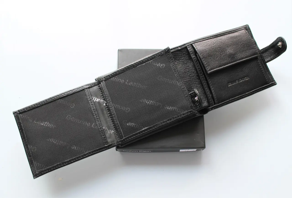 Подарочный набор Calvin Klein ремень и кошелек black | Зображення 6