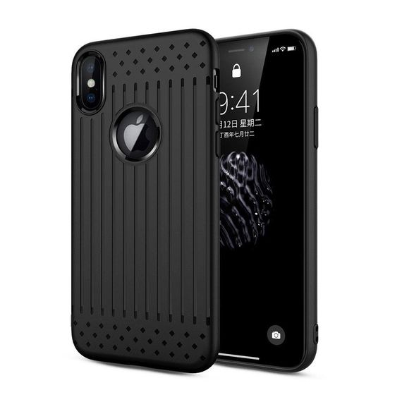 Чохол накладка Primo Shell TPU для Apple iPhone X / iPhone XS - Black | Зображення 1
