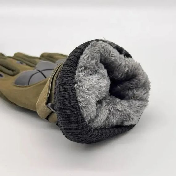 Зимові тактичні сенсорні рукавички -5°C до -20°C XPRO XL, Хакі (23457372501_372) | Зображення 7