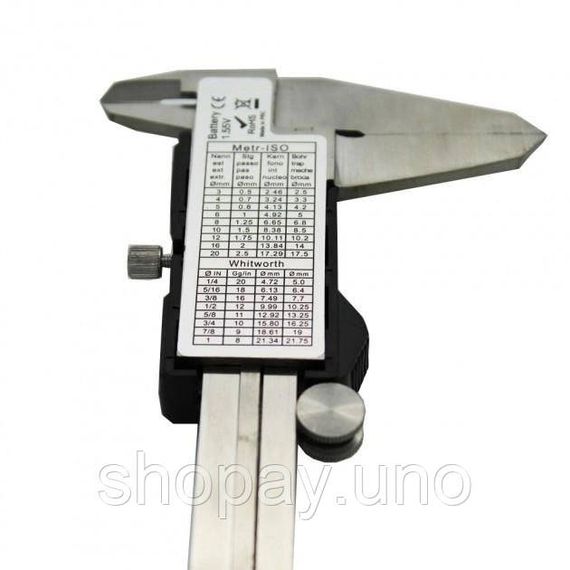 Микрометр в кейсе Digital Caliper 0-150 мм, Электронный штангенциркуль с lcd микрометр в кейсе JP-62 | Зображення 9