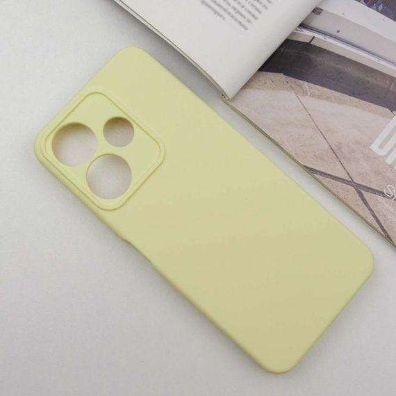 Чохол Silicone Cover Ummi Lakshmi Full Camera (AA) для Xiaomi Redmi 13 4G / Poco M6 4G Жовтий / Mellow Yellow | Зображення 1