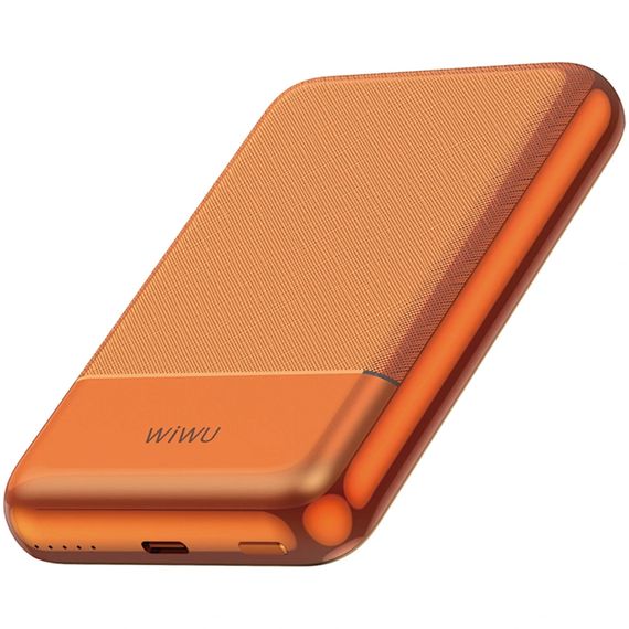 Портативний ЗП Power Bank WIWU P089 Seraph PD20W з БЗП 10000 mAh Orange | Зображення 2