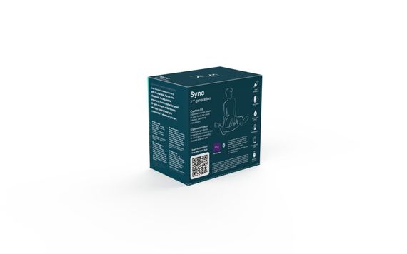 Смарт-вібратор для пар We-Vibe Sync 2 Green Velvet, 10 віброрежимів, пульт ДК | Зображення 9