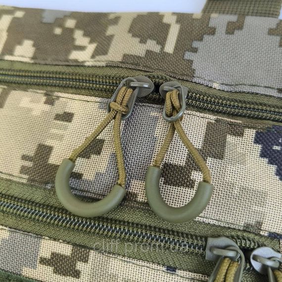 Чоловіча наплічна сумка з камуфляжем піксель Cordura (AOR-1) | Зображення 8