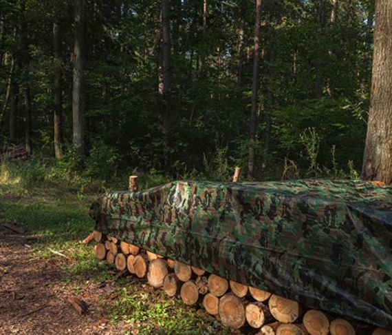 Тент камуфляжний Bradas CAMOforest 90 гр/м² 3х4 м PLCF903/4 | Зображення 1