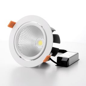 Светильник потолочный LED врезной  LED-38/20W COB CW DL