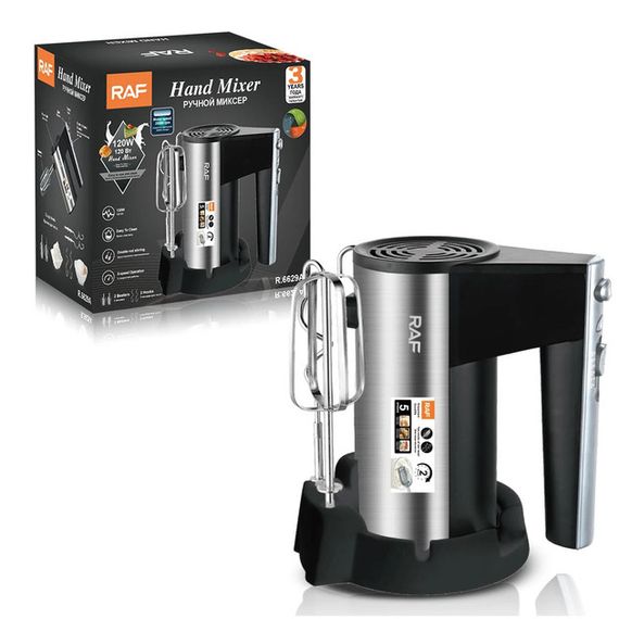 Міксер ручний на підставці 5 швидкостей XPRO R-6629A 800W (41025-R-6629А_460) | Зображення 1