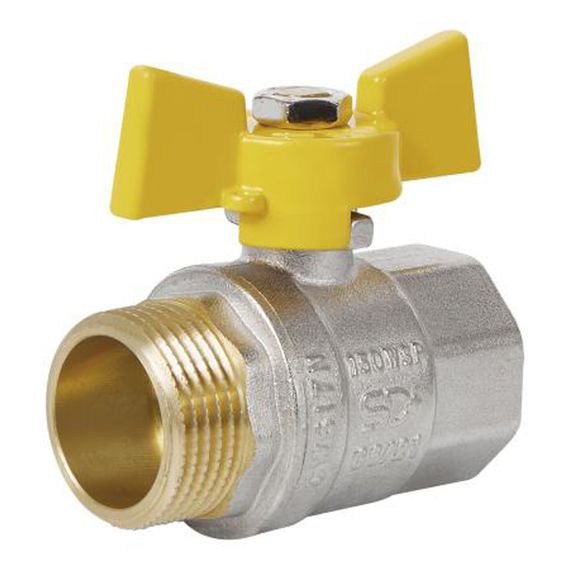 Кран шаровой Thermo Alliance Standart 1" ВН для газа (бабочка) SD607NG25PN40