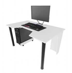 Стол геймерский ZEUS GAMER-2 белый