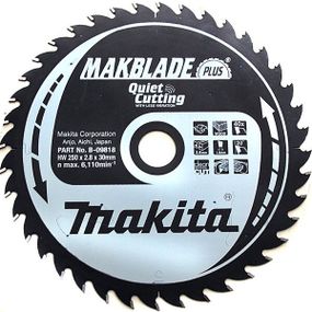 Диск пильный по дереву 250х30 мм 40T Makita Makblade Plus B-09818