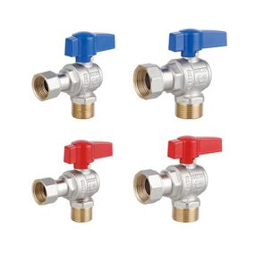 Комплект кутових кранів Thermo Alliance Standart 1/2" ВН -3/4" ВЗ з накидною гайкою для під'єднання котла TAS225RBW1520