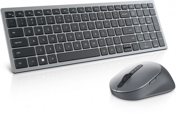 Клавиатура Dell Compact Multi-Device Wireless Keyboard - KB740 - Russian (QWERTY) 580-AKOZ | Зображення 6