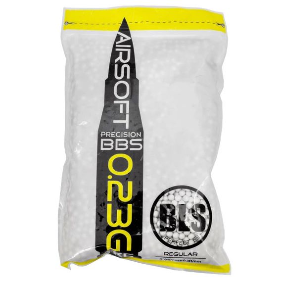 Шарики для страйкбола BLS BLS-WHITE-023-25 0.23 25 кг 108750 шт белые | Зображення 1