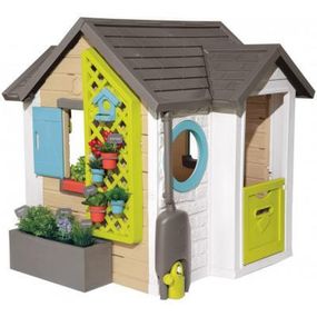Игровой домик Smoby Toys Садовый с кашпо и кормушкой (810405)