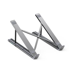 Адаптер Choetech HUB-M48-GY, USB Type-C 7-в-1