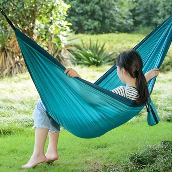 Гамак Naturehike одинарний NH21DC011, блакитний | Зображення 1