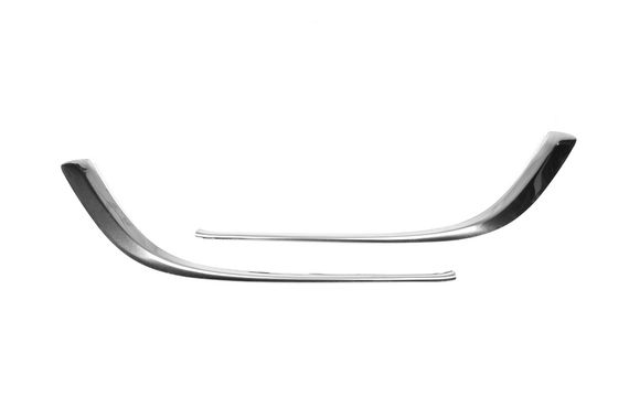 Накладки на противотуманки (2 шт, нерж) 2013-2017, Carmos для Opel Astra J | Зображення 2