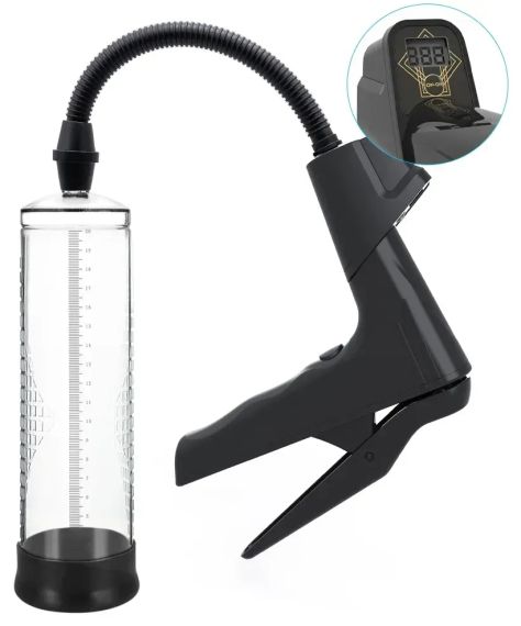 УЦІНКА!!! - Вакуумна помпа з манометром CANWIN Men Air Gun Penis Pump - P398 Sex Aura | Зображення 2