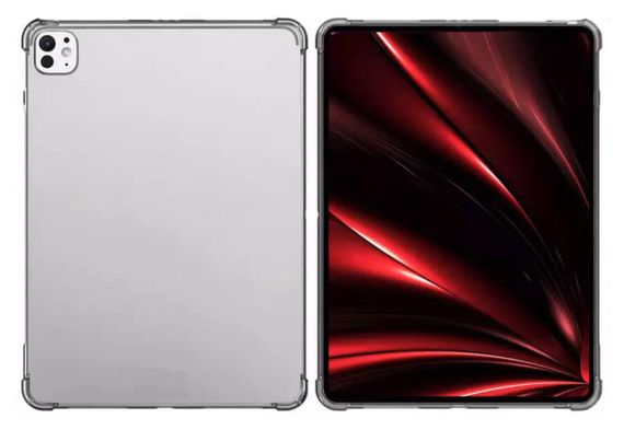 Силіконовий чохол бампер Primolux Silicone для планшета Apple iPad Pro 13" M4 2024 / iPad Pro 13" M5 2025 - Clear | Зображення 3