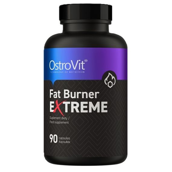 Комплексний жироспалювач OstroVit Fat Burner Extreme 90 Caps