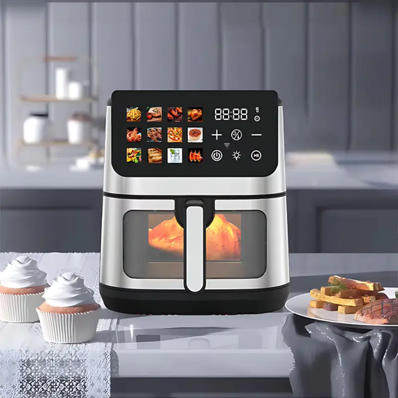 Аерофритюрниця DOMOTEC MS-3224 4500W 12L | Зображення 5