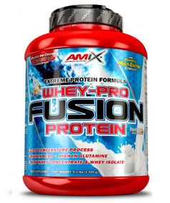 Протеин Amix Nutrition Whey-Pro FUSION 2300 g /77 servings/ Strawberry