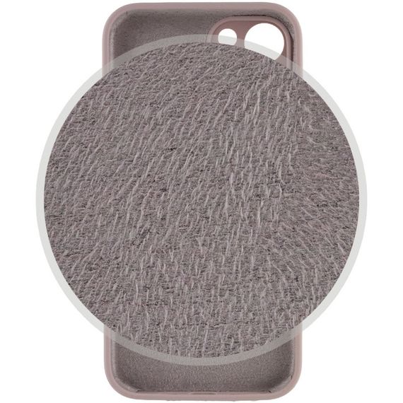 Чохол Silicone Case Full Camera Protective (AA) для Apple iPhone 15 (6.1") Сірий / Lavender | Зображення 2