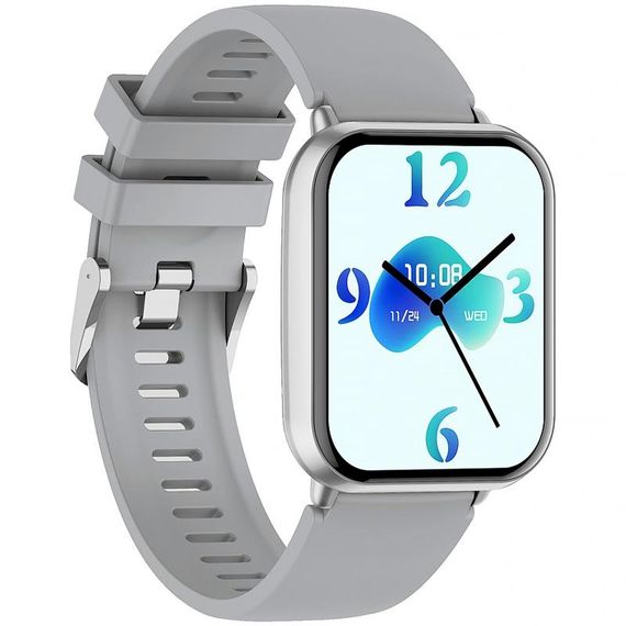 Смарт-годинник WiWU SW09 Smart sports watch (call version) Silver | Зображення 1