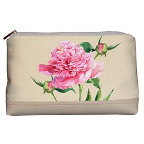 Косметичка дорожня жіноча Lovely Пион 26x15x8 см