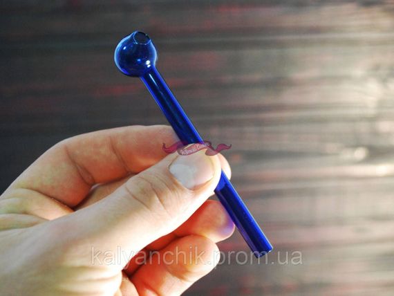 Стеклянная трубка Mini Blue Oil