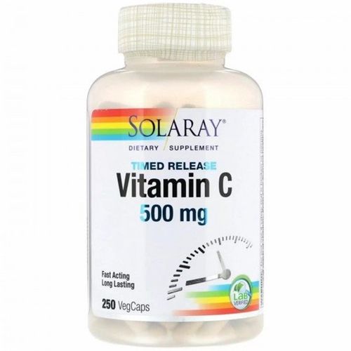 Витамин C Solaray Vitamin C 500 mg 250 Veg Caps