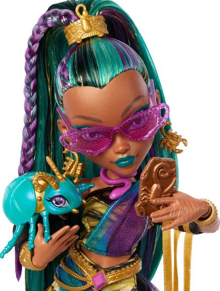 Кукла Монстр Хай Монстро-класика Нефера де Нил с аксессуарами Оригинал Mattel Monster High Nefera De Nile | Зображення 5