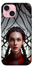 Чохол з картинкою Lady style 5 для Apple iPhone 15 (6.1")