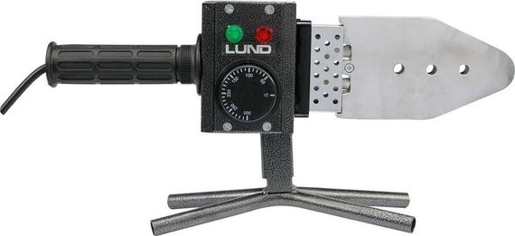 Паяльник LUND на екопласт для труб 78911 800Вт
